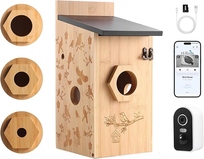 BrooBirder nichoir caméra 4MP WiFi