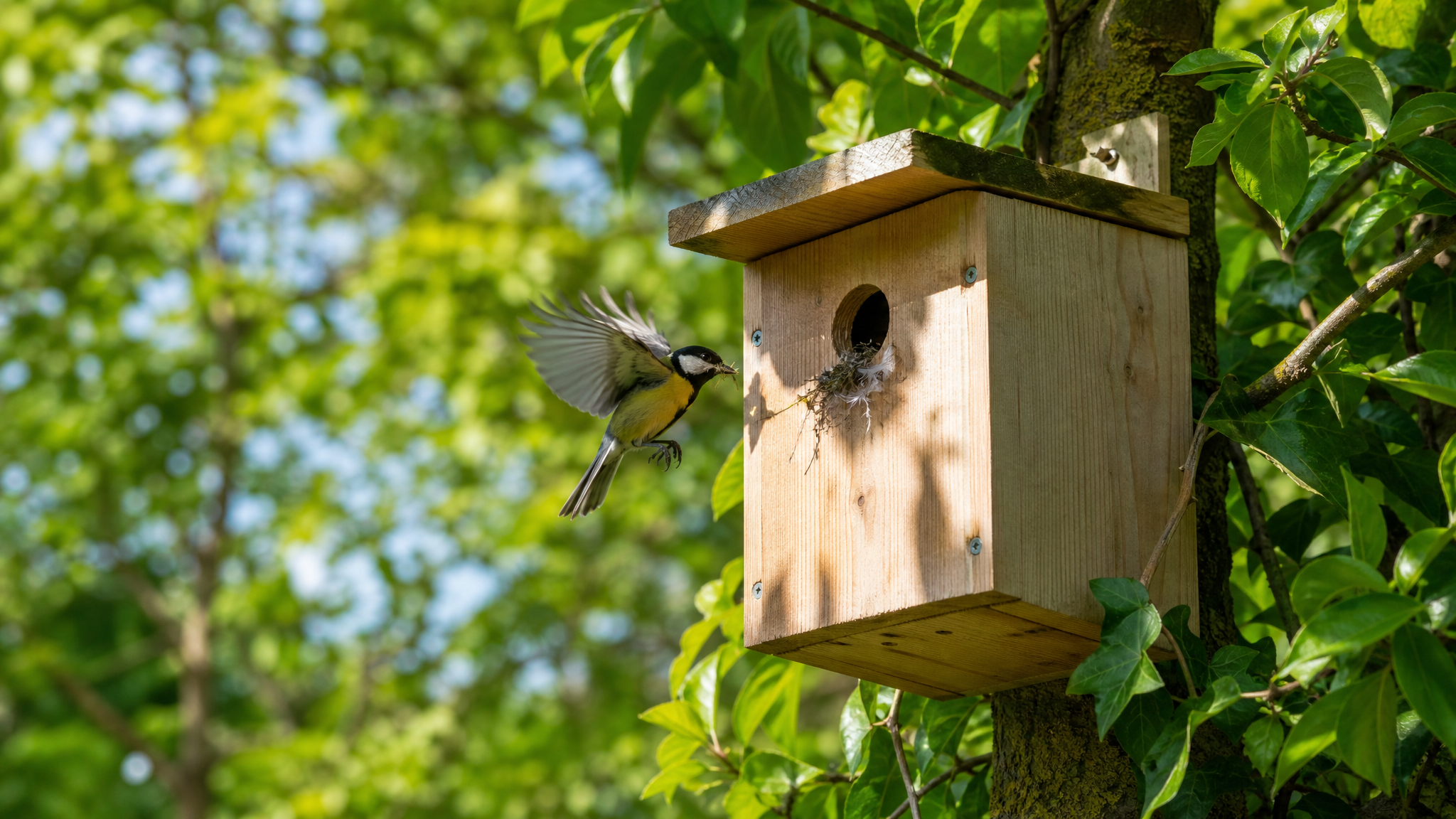Comment les oiseaux trouvent-ils les nichoirs ?