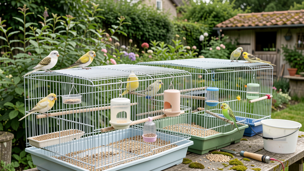 Les meilleures mangeoires à oiseaux pour cage
